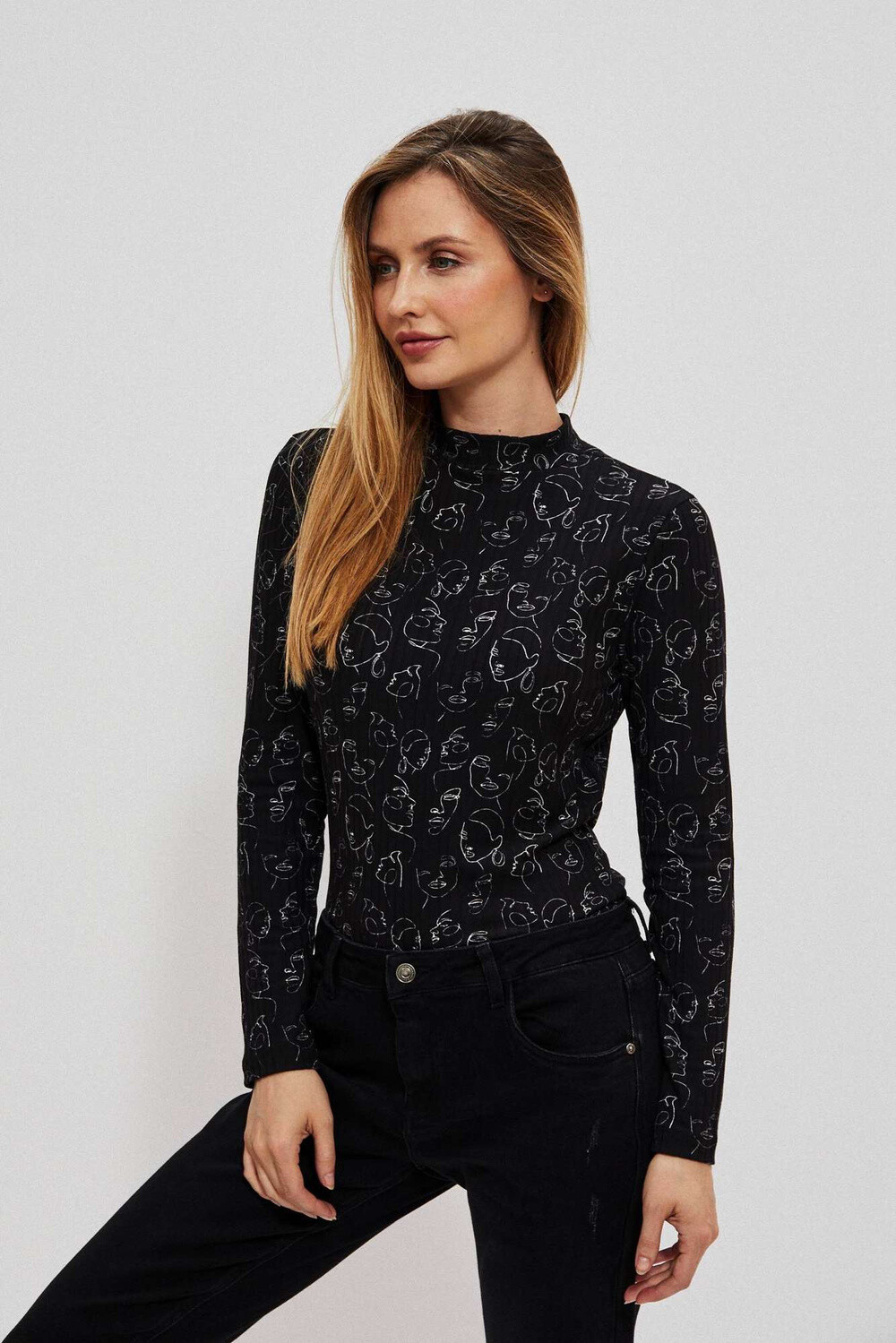 Marisse Blouse Z-Ts-3922 Black