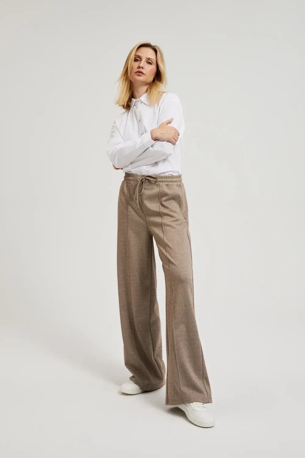 Marisse Women's Trousers Z-Sp-4504 Beige
