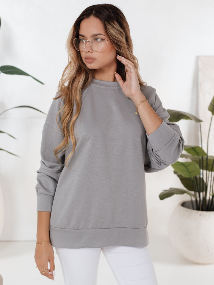 Bluza damska UZORI szara Dstreet