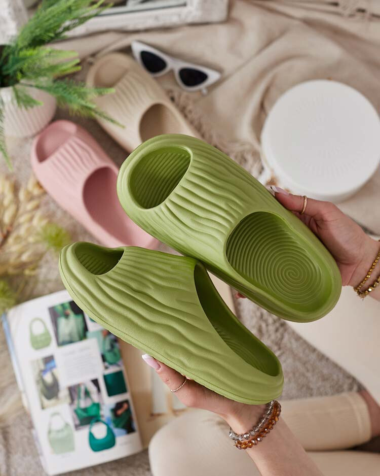 Resti Royalfashion Women's Magged rubber flip-flops