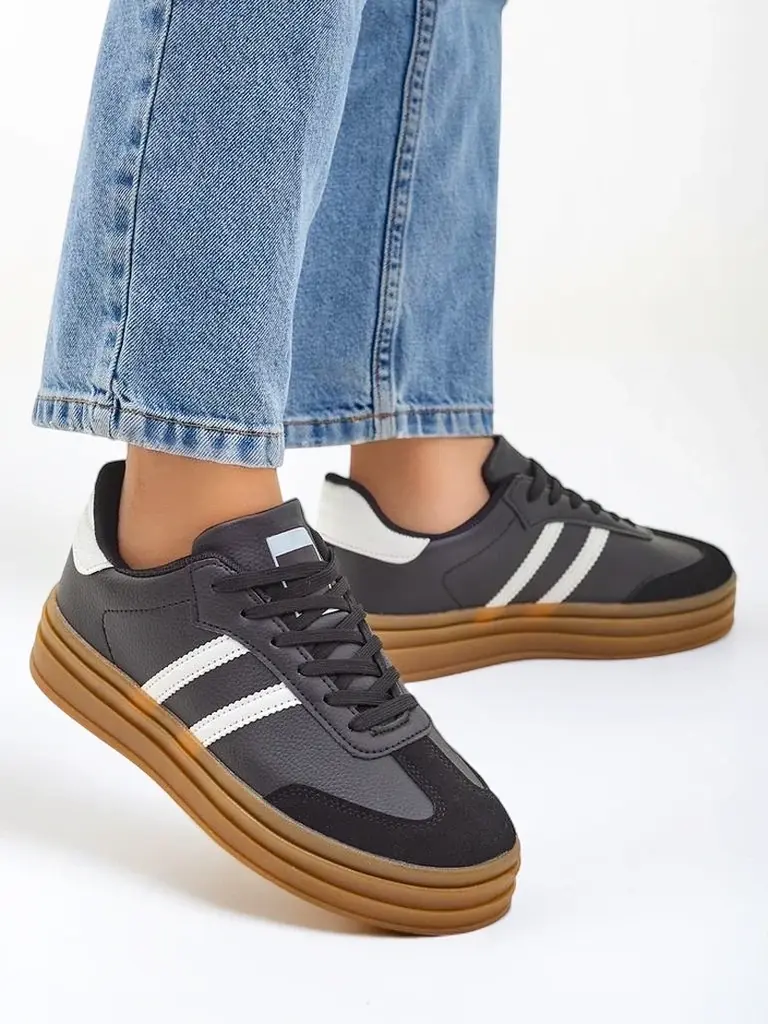 Resti Women's Sporty Sneakers with Rubber Sole Allexx