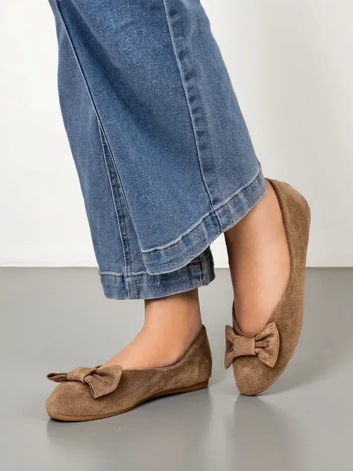 Resti Women's ballerinas with a bow Abroes