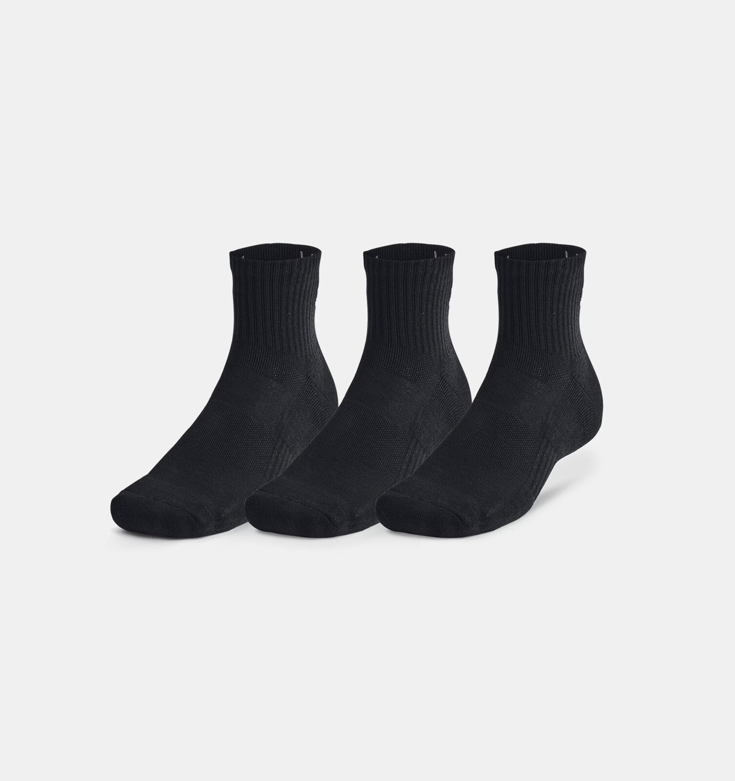 Under Armour Training Cotton 3pk Qtr Socks