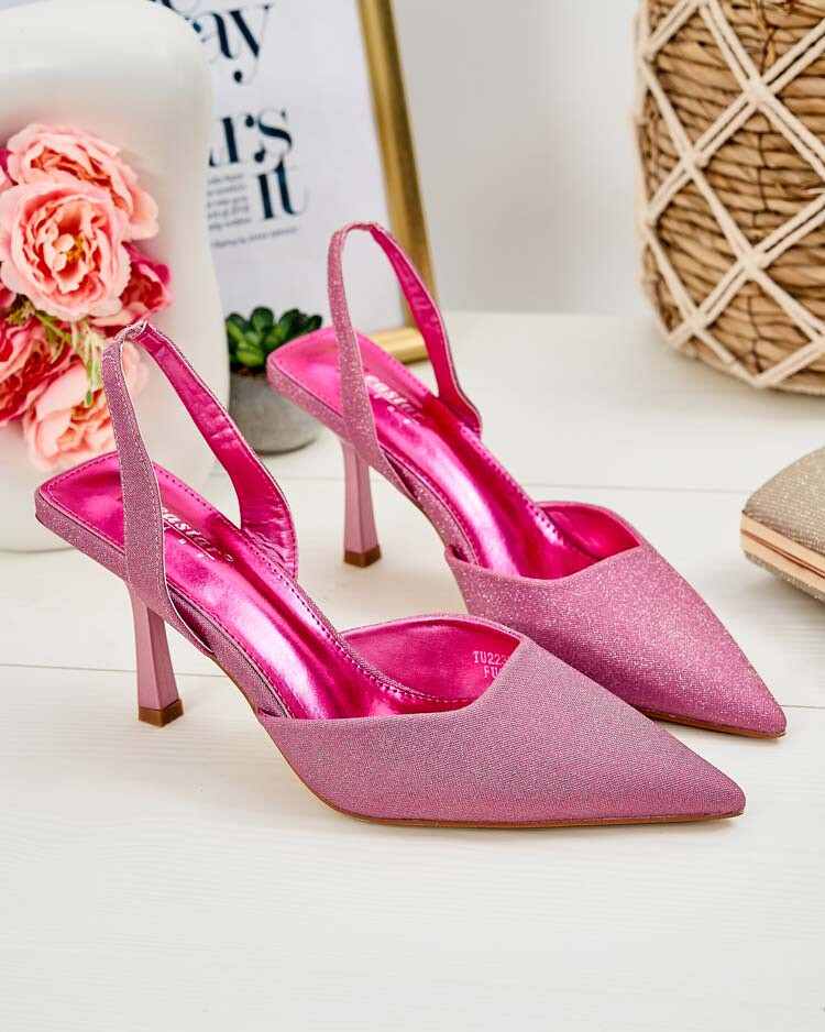 Resti Ollesse women's glitter pumps