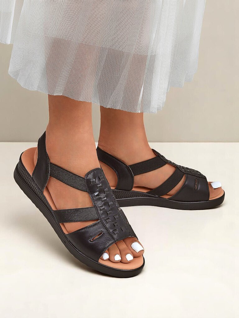 Resti Royal Fashion Women's Sora Low Wedge Sandals