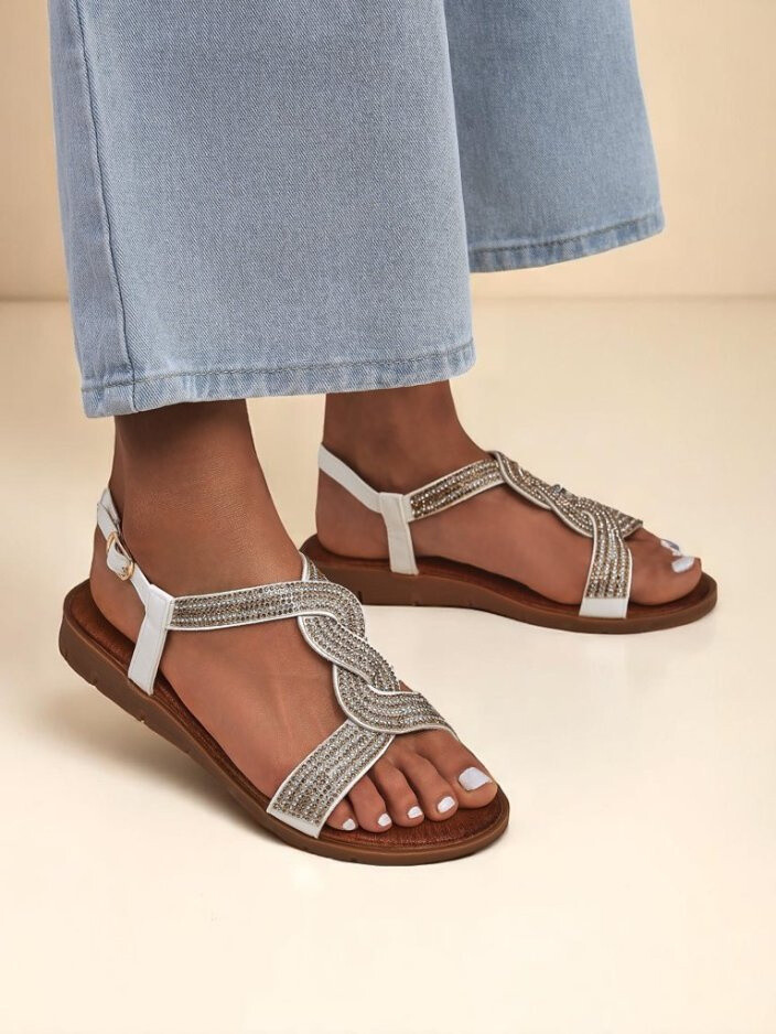 Resti Women's sandals with decorative straps Aria Shine