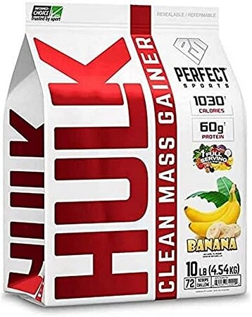 Perfect sports hulk clean mass gainer 4540 g - čokoládové brownie