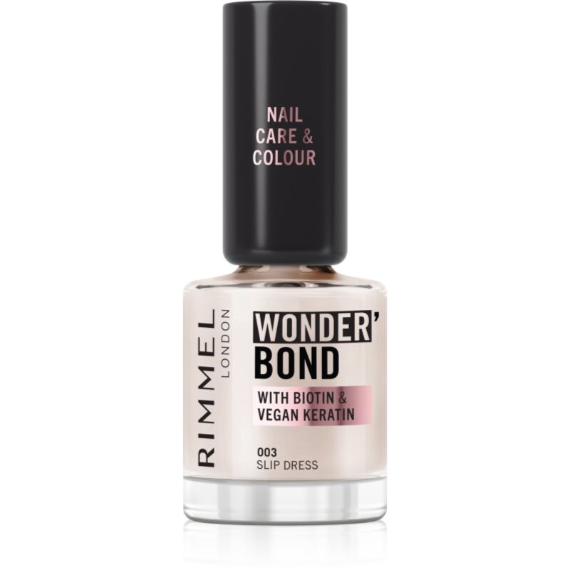 Rimmel Wonder'Bond lak na nechty odtieň 003 Slip Dress 12 ml