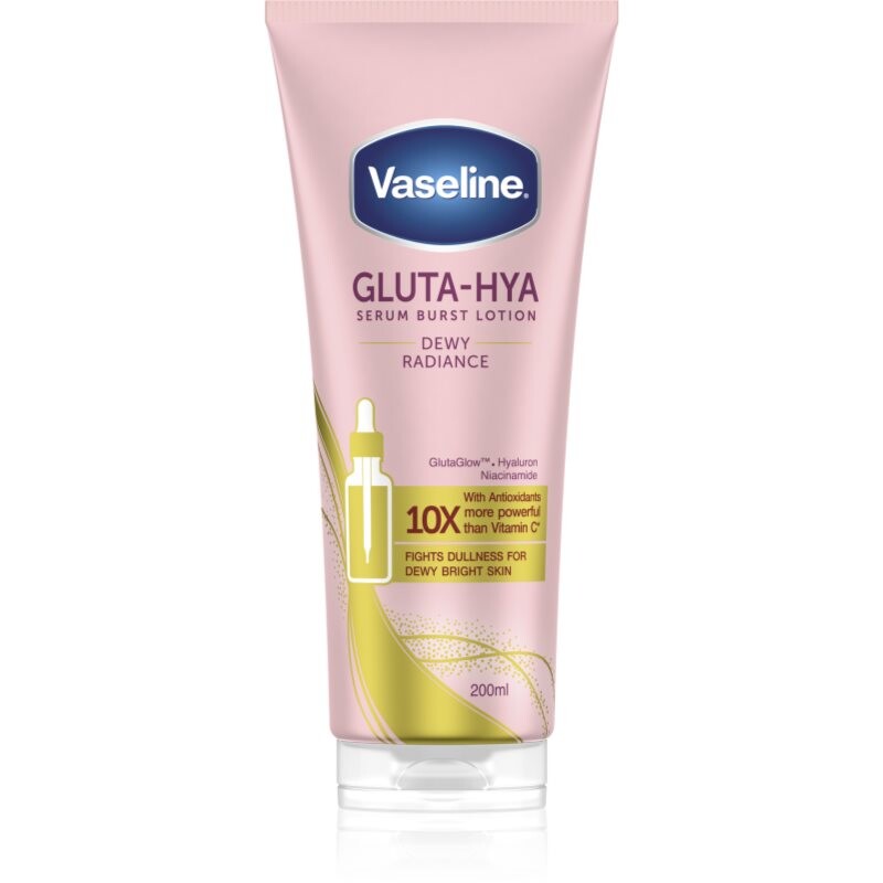 Vaseline Gluta-Hya Dewy Radiance telové sérum pre žiarivý lesk 200 ml