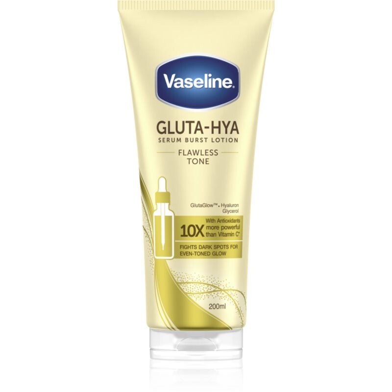 Vaseline Gluta-Hya Flawless Tone telové sérum pre rozjasnenie pleti 200 ml