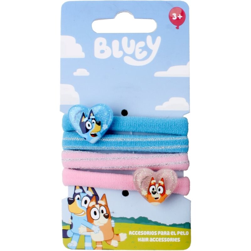 Disney Bluey Hair Accessories gumičky do vlasov 4 ks