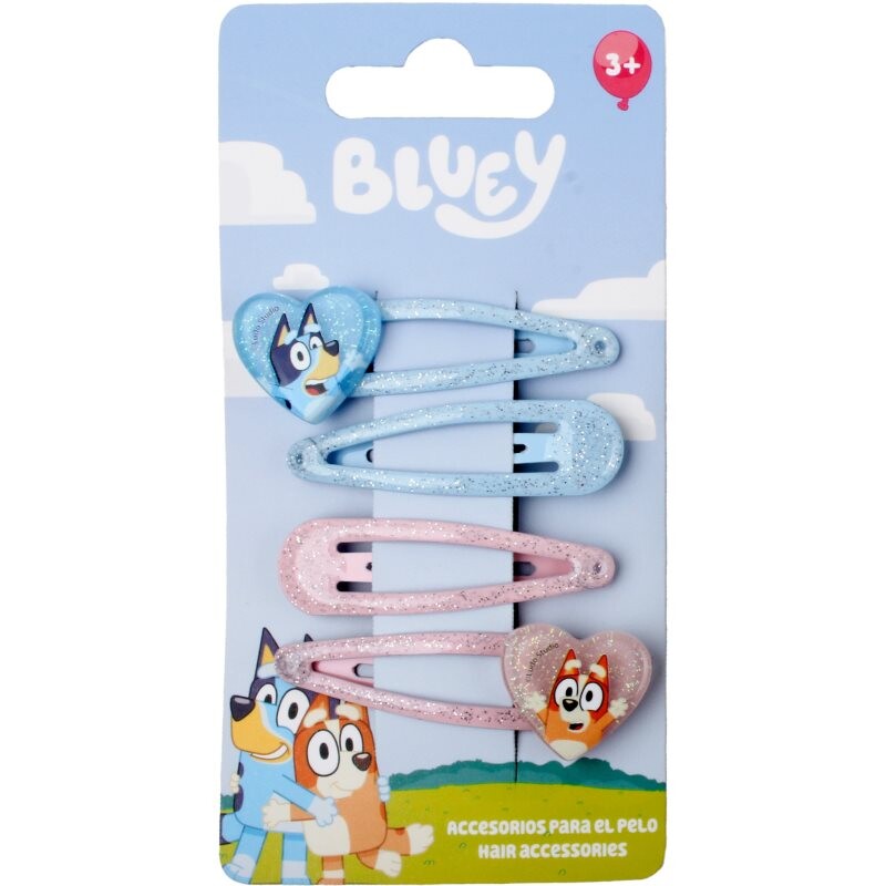 Disney Bluey Hair Accessories sponky do vlasov 4 ks