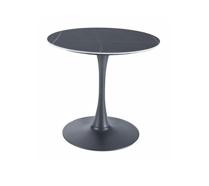 Signal Jedálenský stôl ESPERO | čierna / čierna