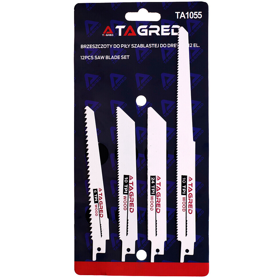 Sada pílových listov, pílový list pre pílu na kov, líščie chvosty, 12 kusov TA1055
