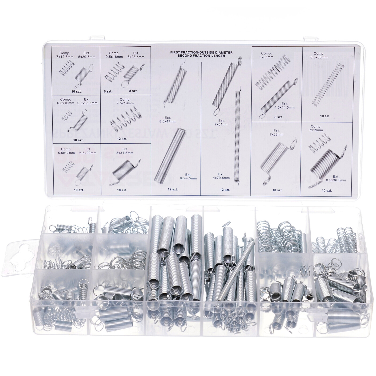 Sada pružín mix, 200 ks TA1133