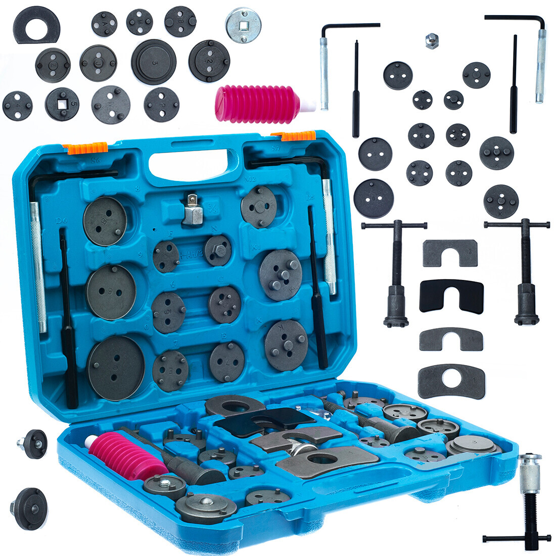 Sada na zatlačenie brzdových, 41 dielov + kufrík TA1374