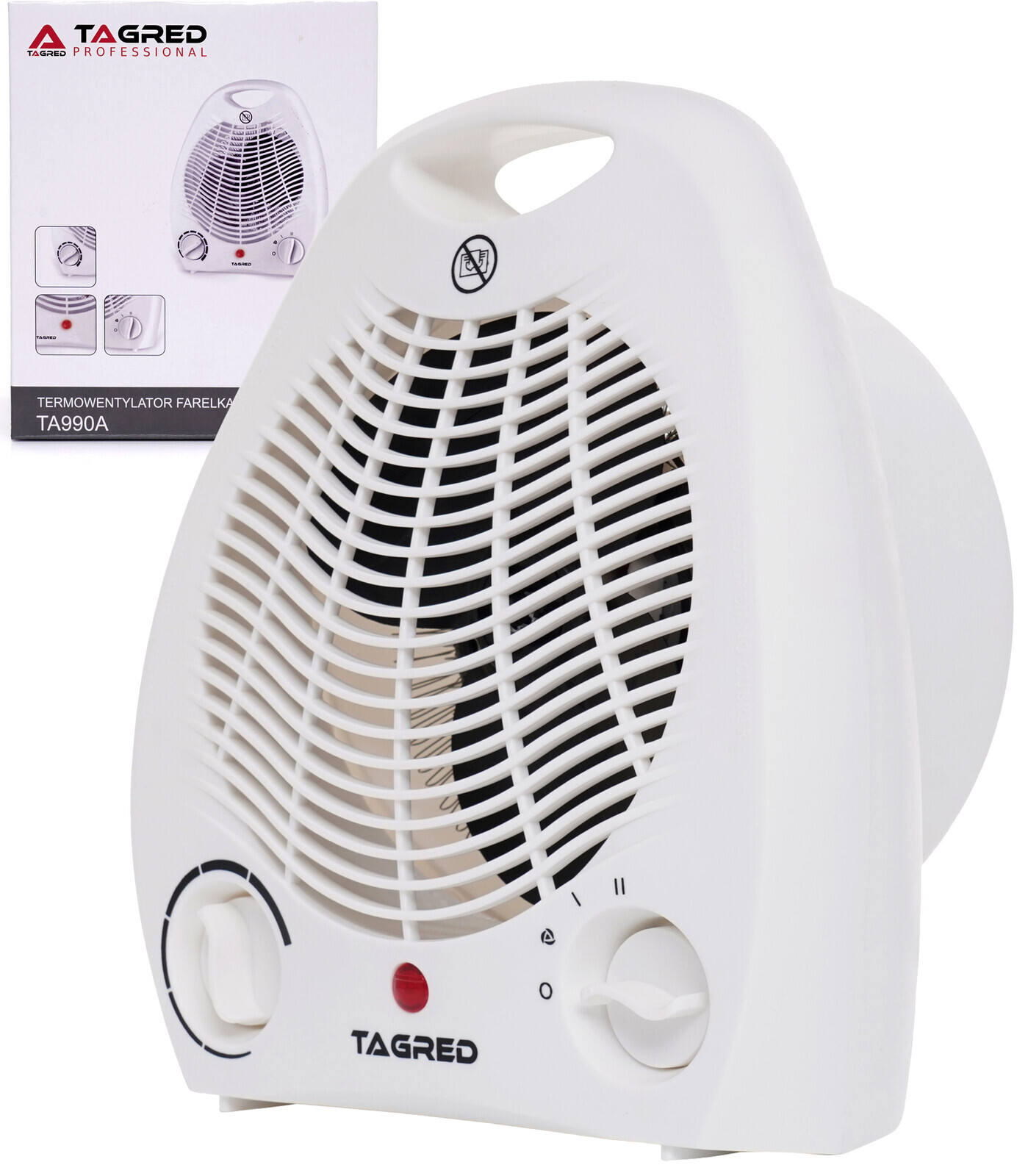 Termoventilátor, ohrievač, elektrický radiátor 2000W TA990A
