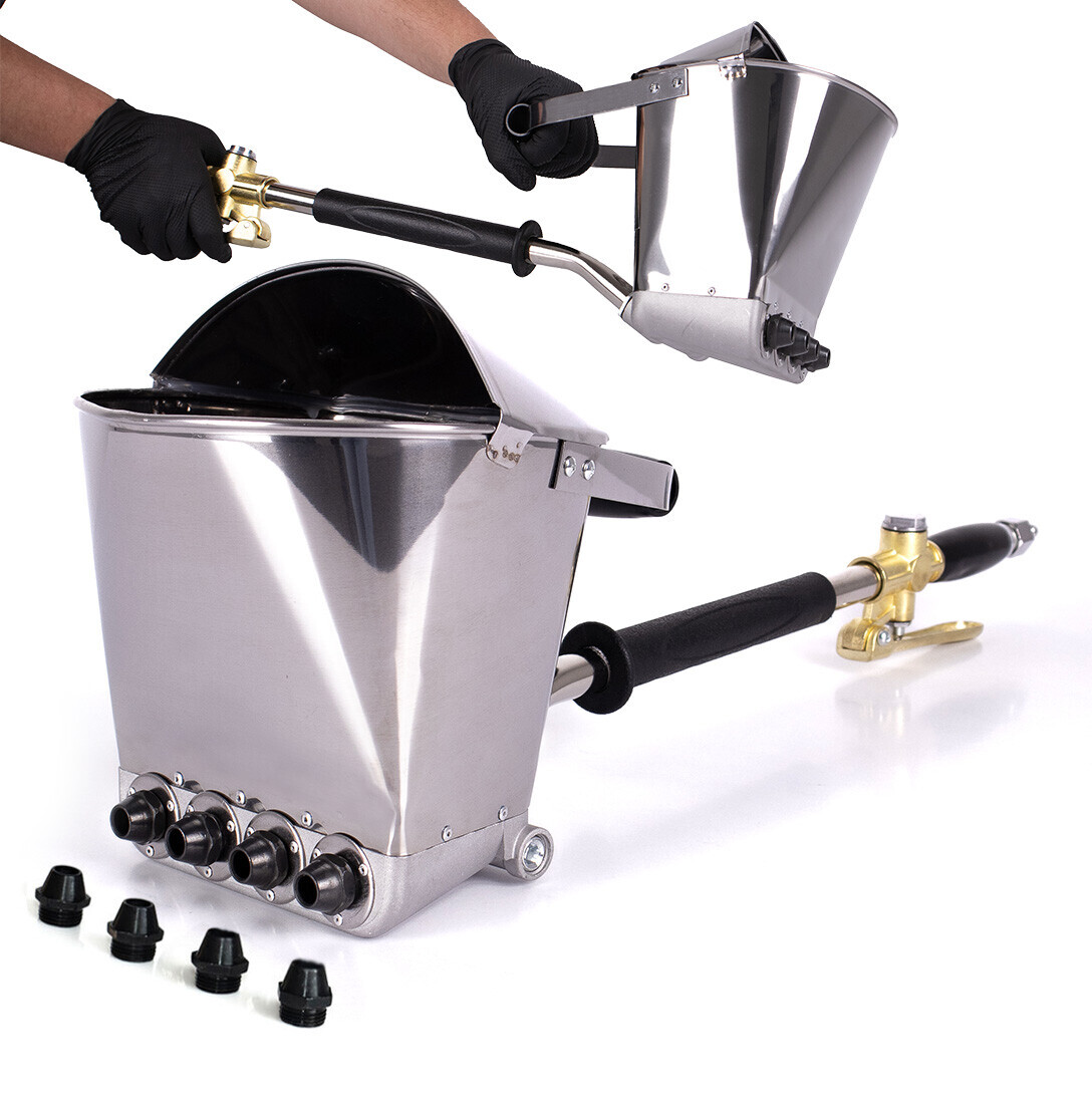 Univerzálna pneumatická omietacieľ + 8 redukčných dýz TA1475