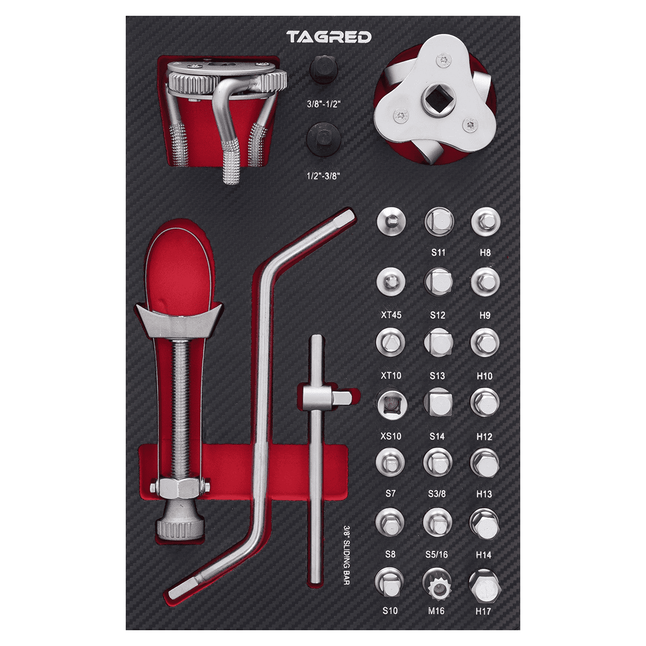 Vložka dielenského vozíka PERFORMANCE, Sada na servis oleja 28-el TA185110