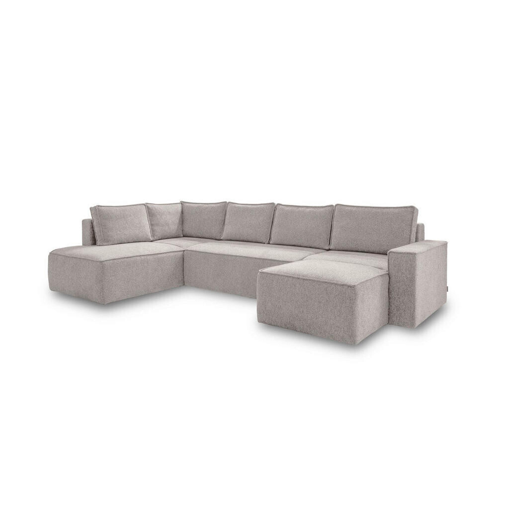 MID.YOU SEDACIA SÚPRAVA, textil, sivá, biela