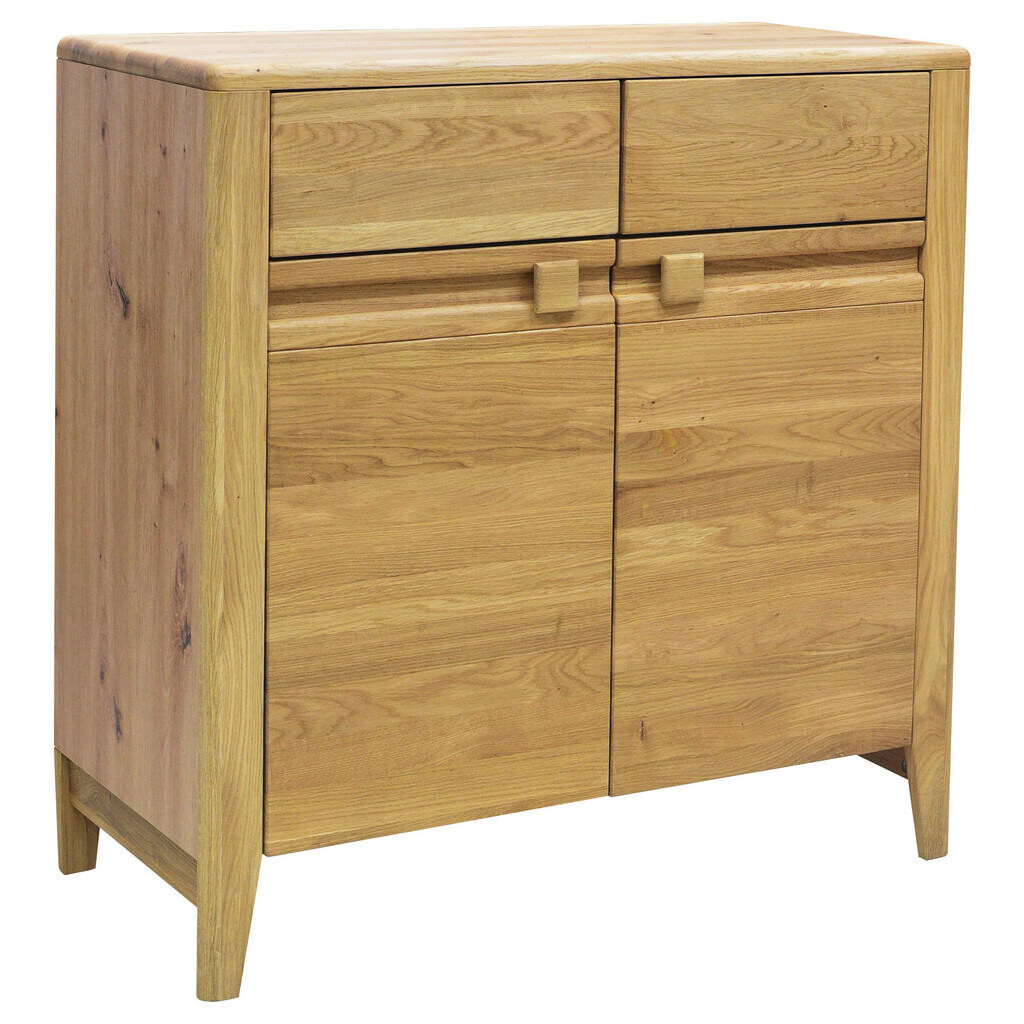 Linea Natura KOMODA, divoký dub, dub artisan, divoký dub, 92,6/92/42,7 cm