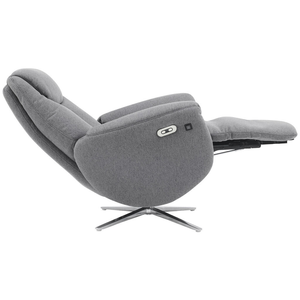 Livetastic MASÁŽNE KRESLO, textil, sivá