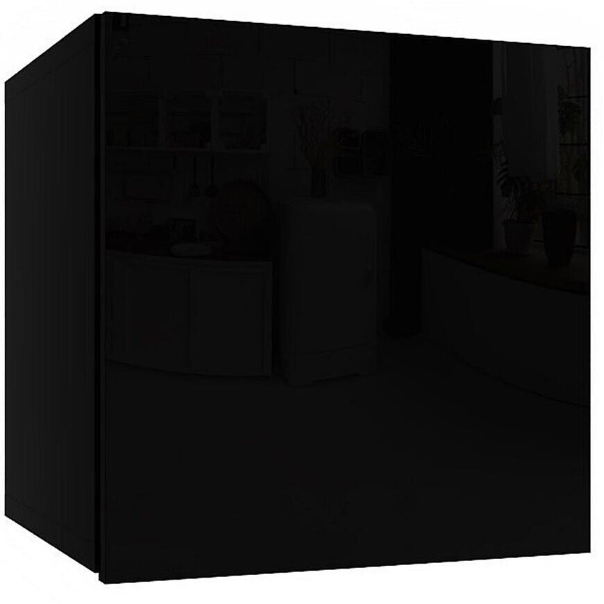 Závesná skrinka Izumi-20-BL čierna mat/lesk