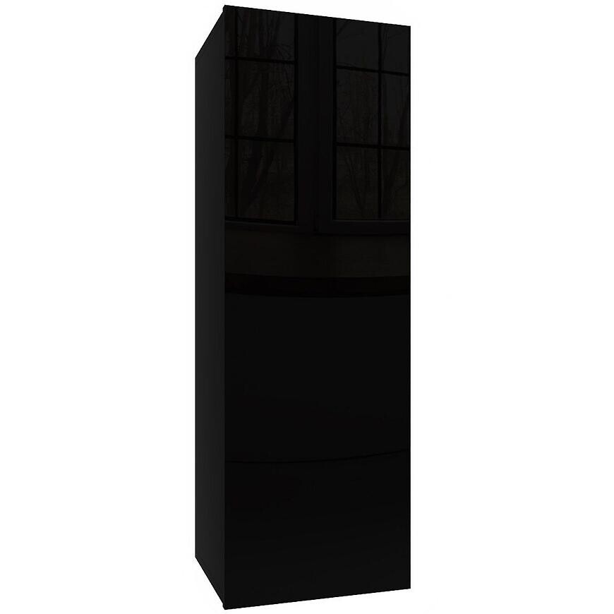 Závesná skrinka Izumi-22-BL čierna mat/lesk