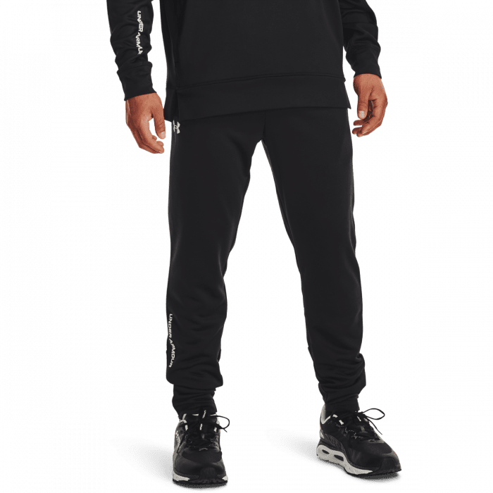 Under Armour Tepláky Terry Black  M