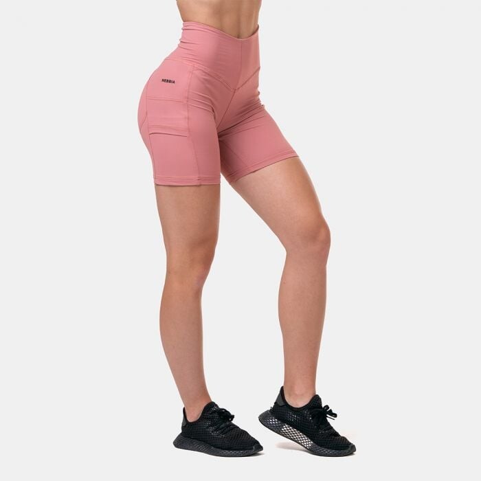 NEBBIA Dámske šortky Biker Fit&Smart Old Rose  XS
