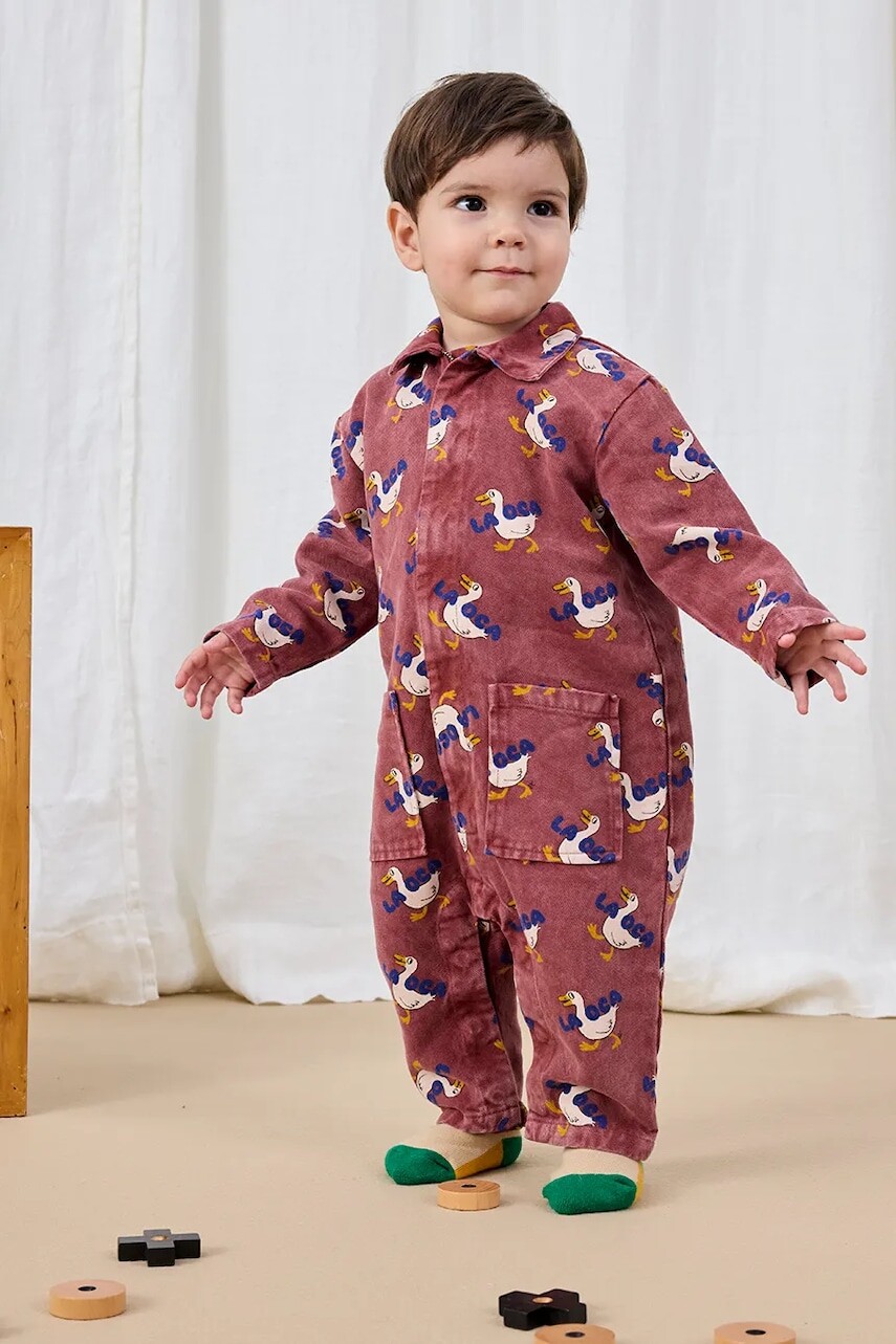Bavlnený overal pre bábätká Bobo Choses La Oca 225AB094