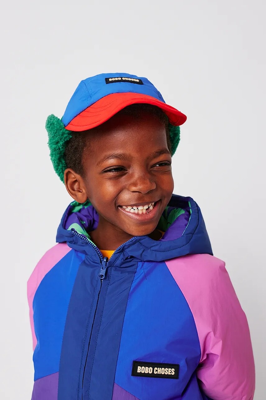 Detská čiapka Bobo Choses modrá farba, 225AI028