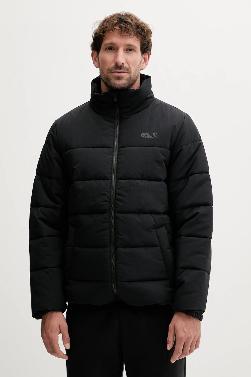 Bunda Jack Wolfskin NORTHERN LITE čierna farba, zimná, A65024