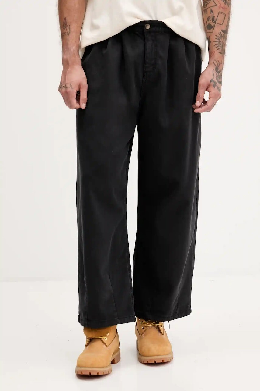 Nohavice Kaotiko čierna farba, AP005-02-K002