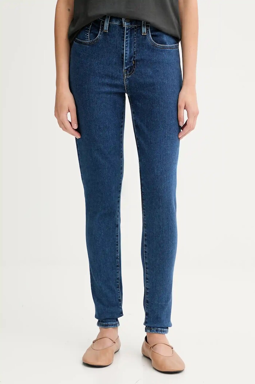 Rifle Levi's 721 HIGH RISE SKINNY modrá farba, 18882.0928