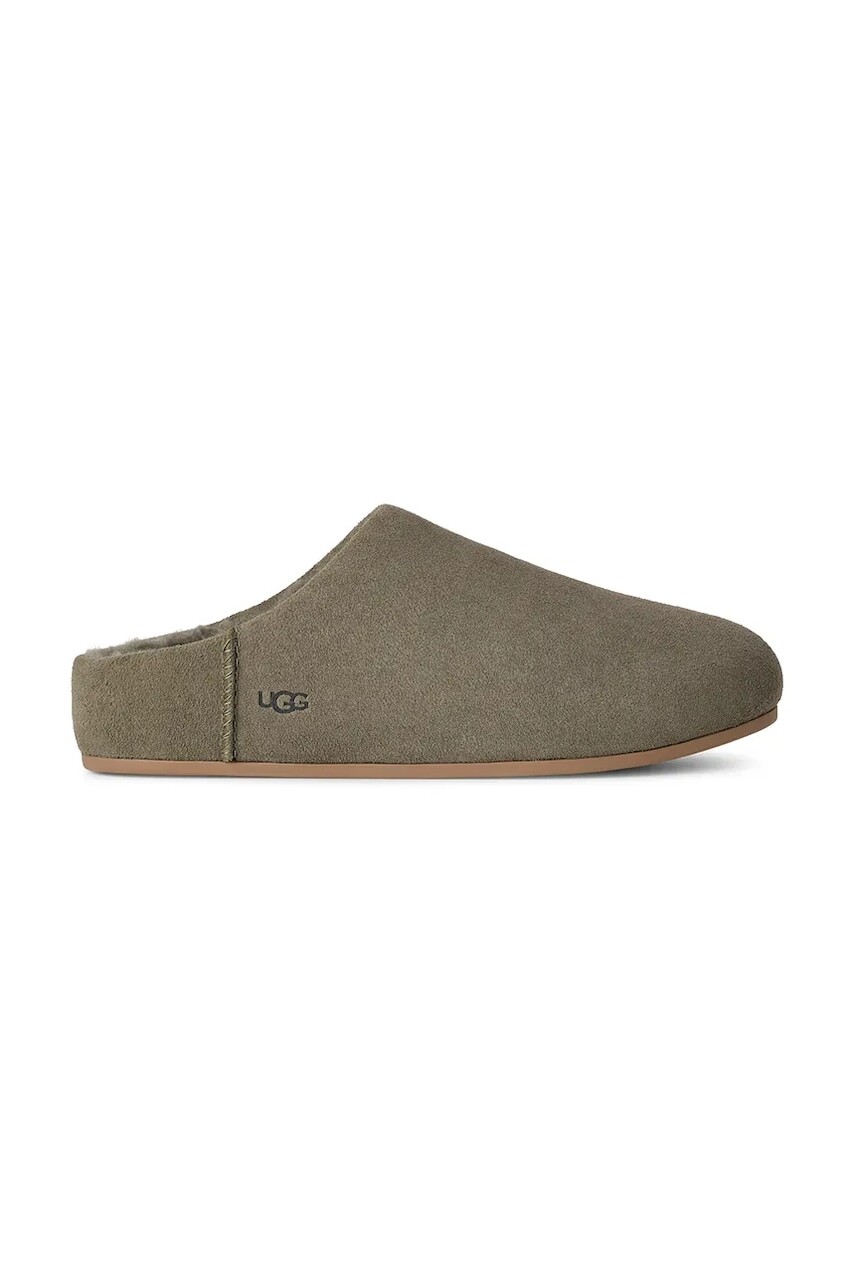 Papuče UGG Elea Slip-On zelená farba, 1171390.MSG