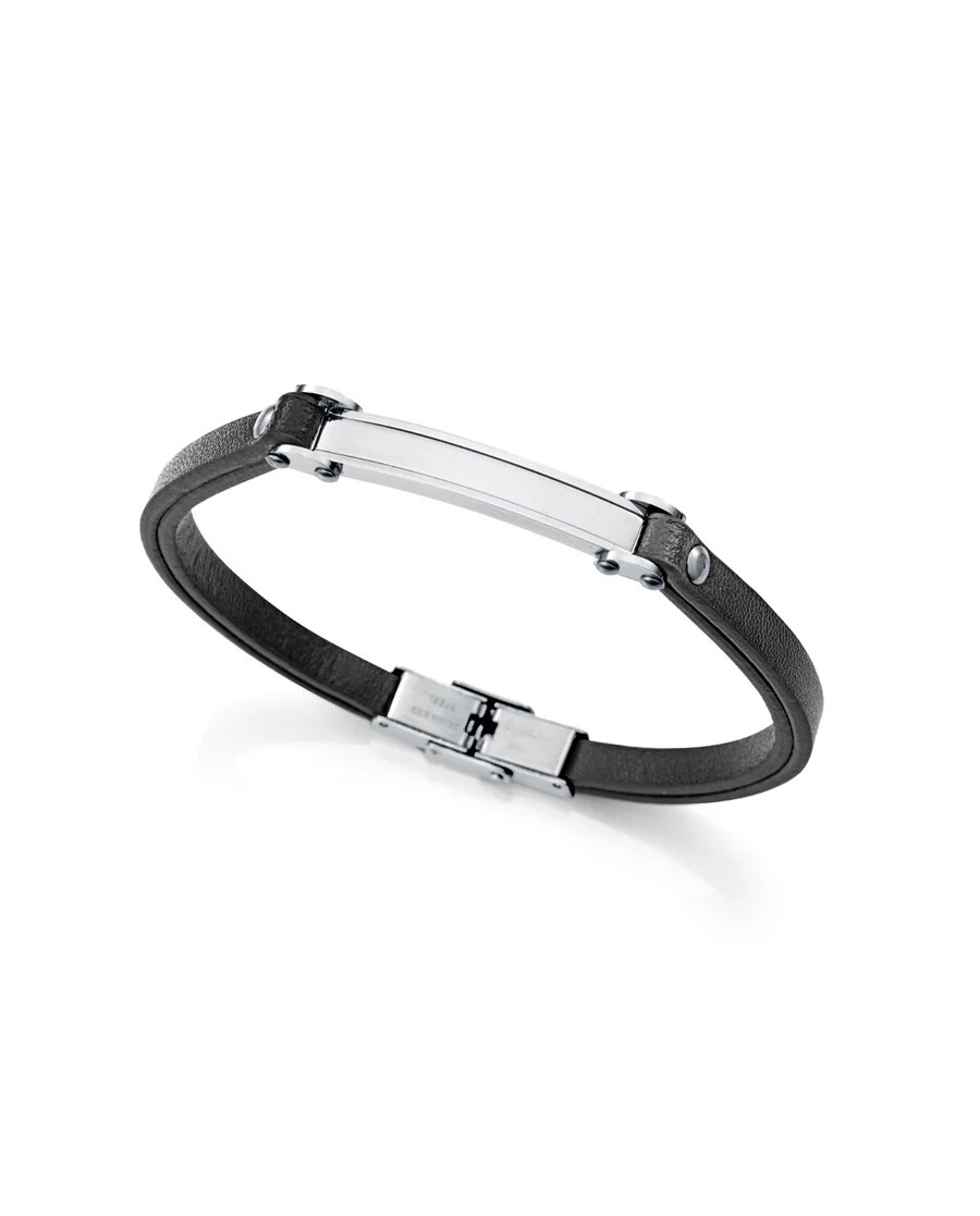 Viceroy Štýlový pánsky kožený náramok Magnum 75379P01010