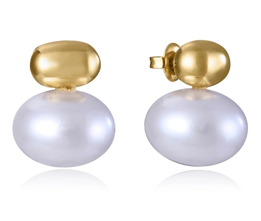 Viceroy Pôvabné náušnice so syntetickou perlou Chic 14203E01012