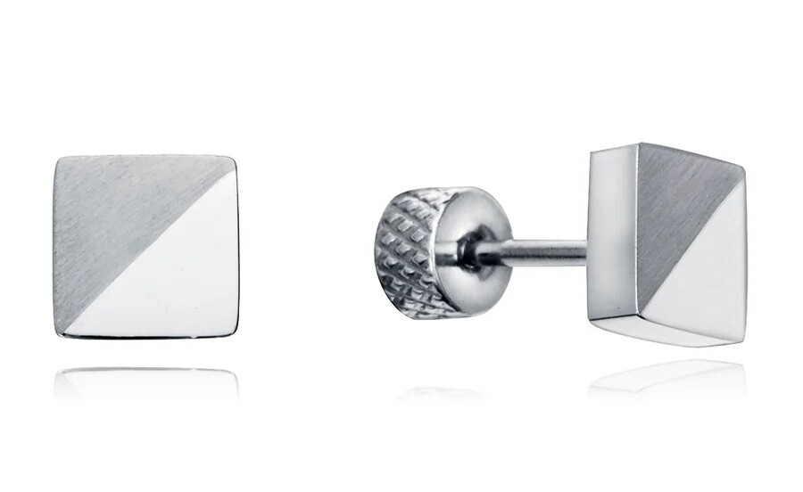 Viceroy Moderné oceľové náušnice Magnum 14223E01000