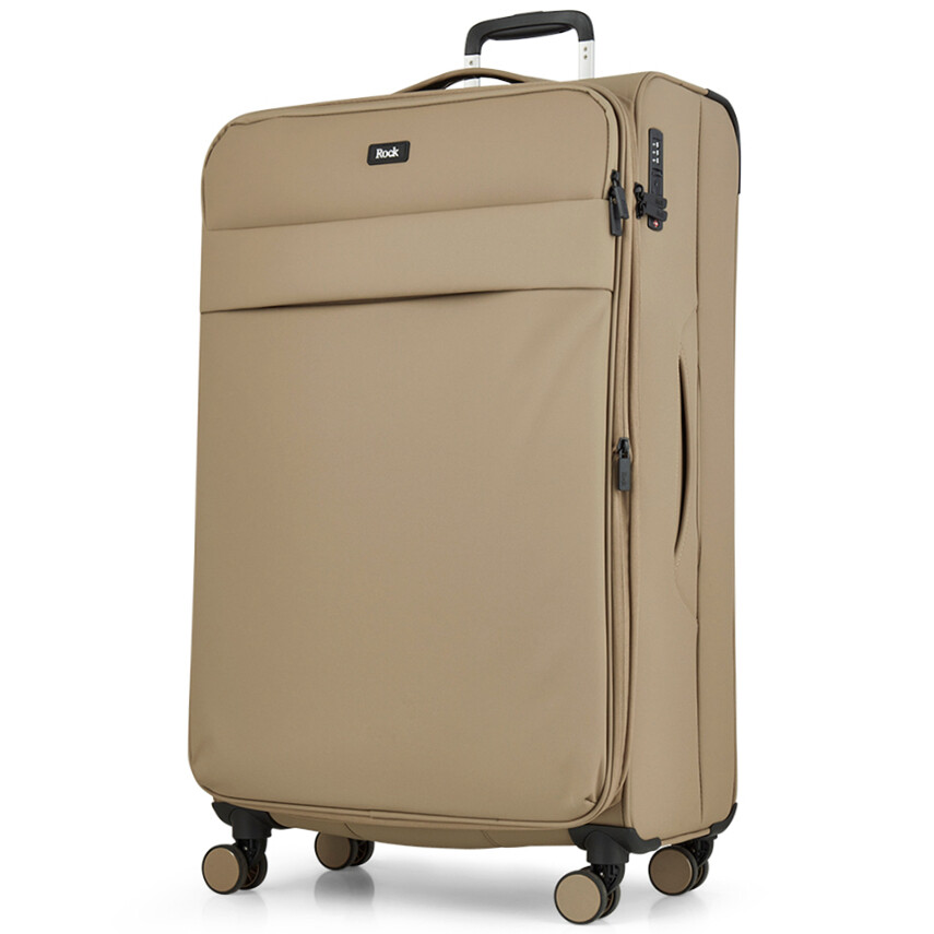 Cestovný kufor Rock Harper 82 L - béžový