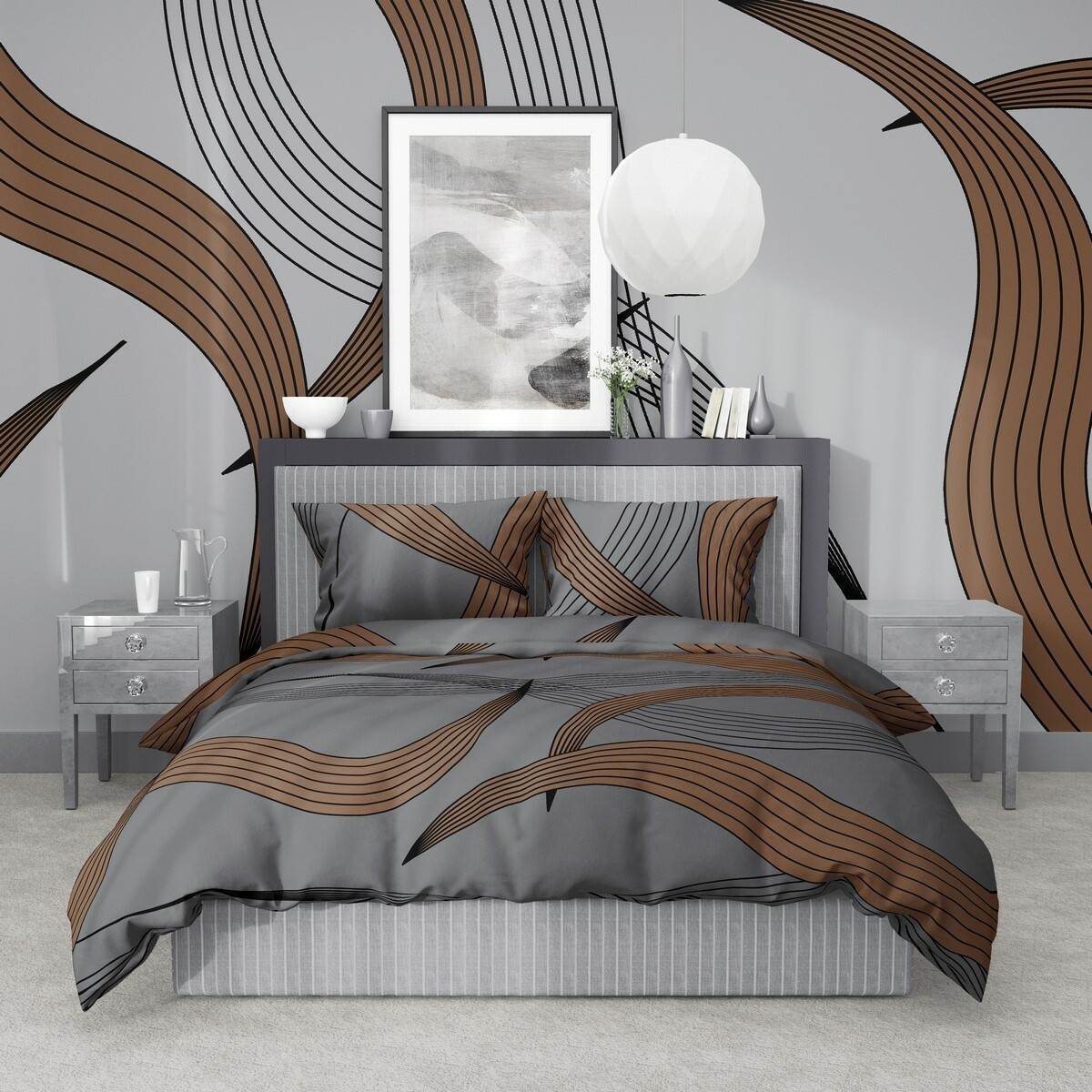 Stanex Bavlnené obliečky Gold Ribbon, 140 x 220cm, 70 x 90 cm, 140 x 220 cm, 70 x 90 cm