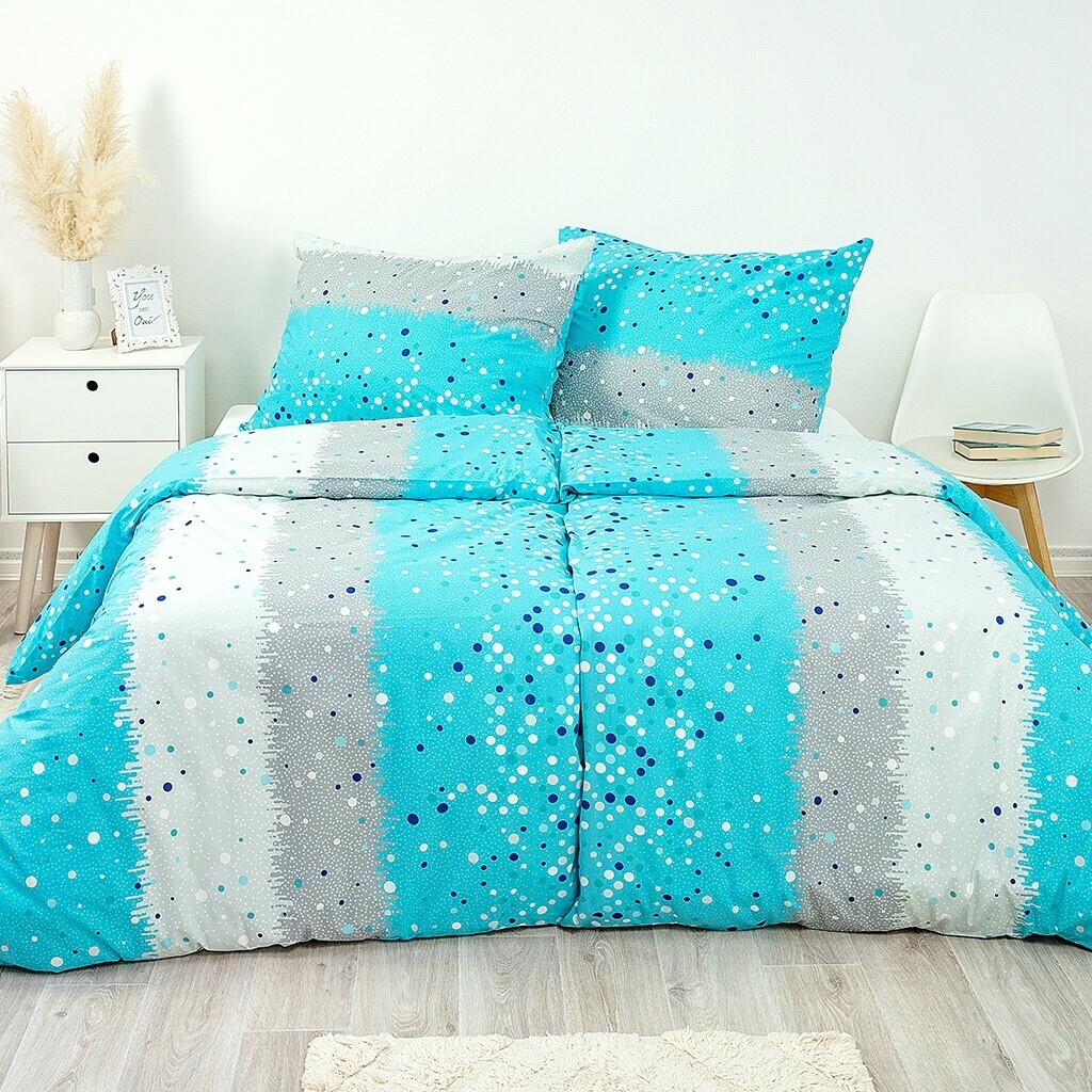 Stanex Krepové povlečení San Francisko, 140 x 220cm, 70 x 90 cm, 140 x 220 cm, 70 x 90 cm