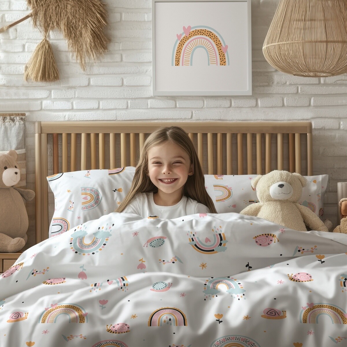 Stanex Bavlnené obliečky Duha, 140 x 200 cm, 70 x90 cm
