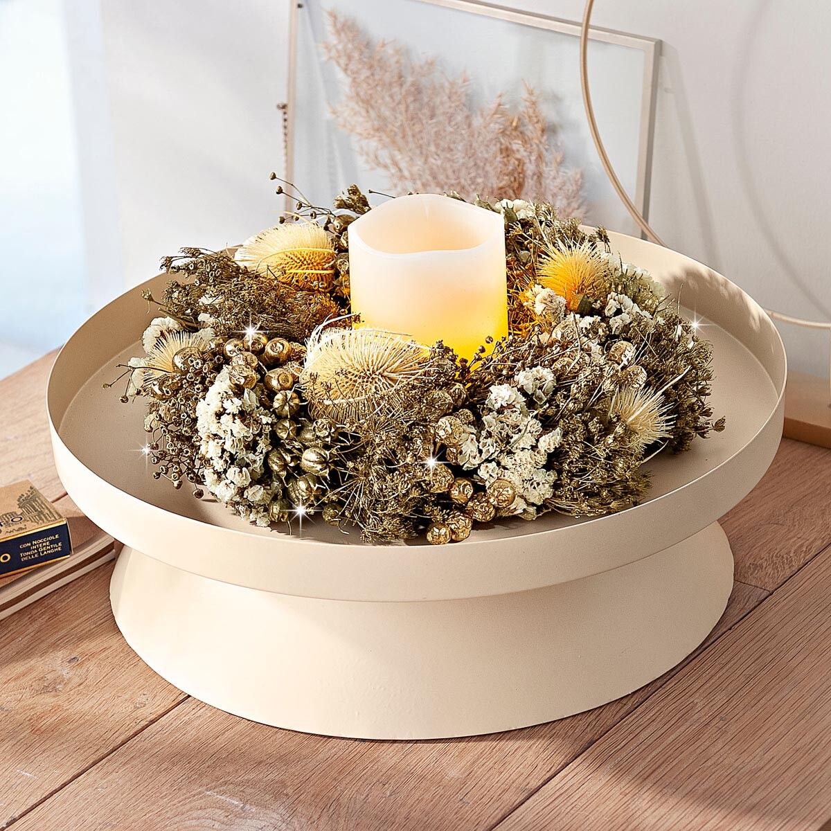 Weltbild Kovový podstavec na svíčky Candela