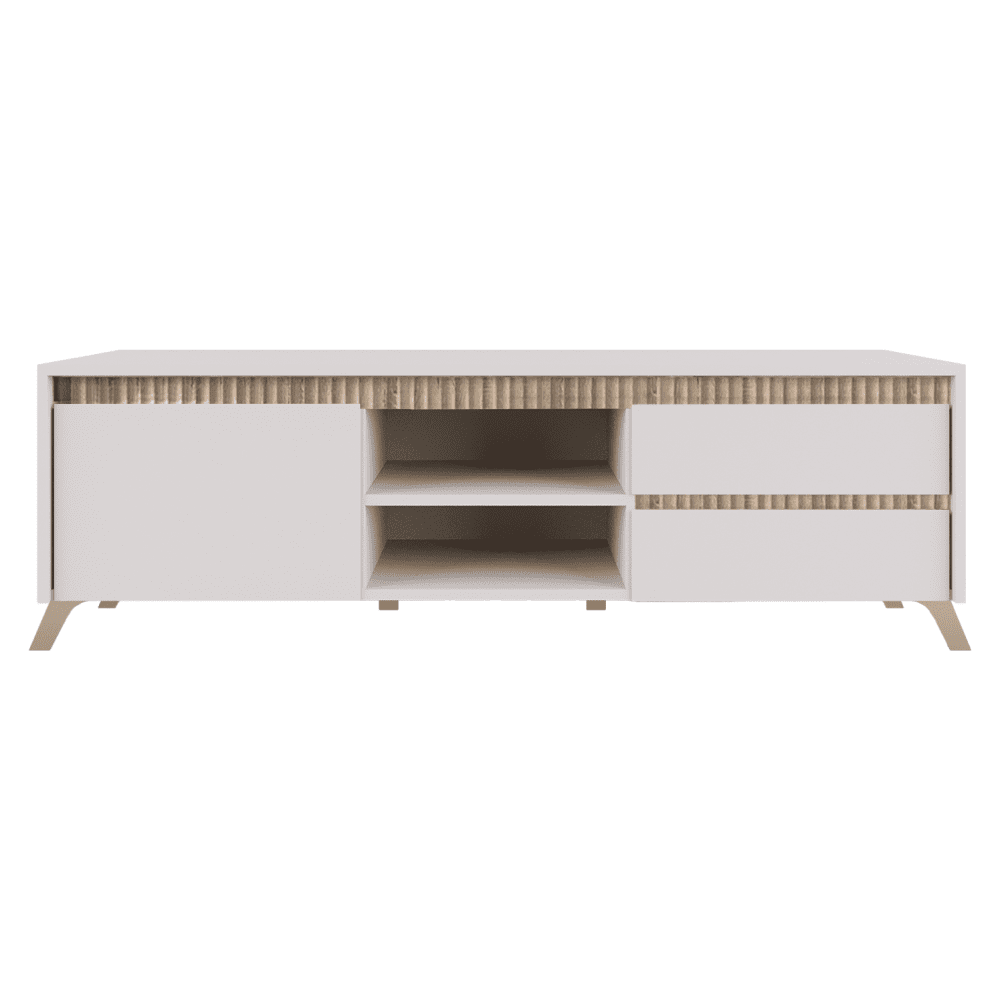 TV stolík, kašmír/dub sonoma, LONGY RTV1K2So