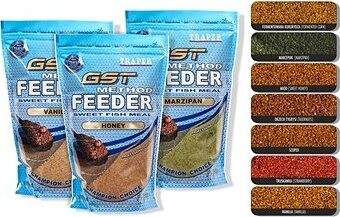 Traper Kŕmidlová zmes Method Feeder GST Jahoda 1 kg