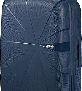 American Tourister Starvibe Spinner 77 EXP Navy