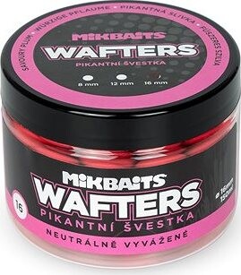 Mikbaits Wafters neutrálne vyvážené Pikantná slivka 150 ml 16 mm