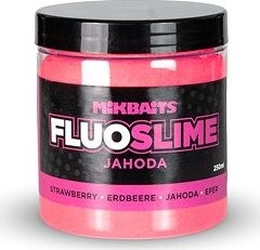 Mikbaits Dip obaľovací Fluo slime Jahoda 100 g