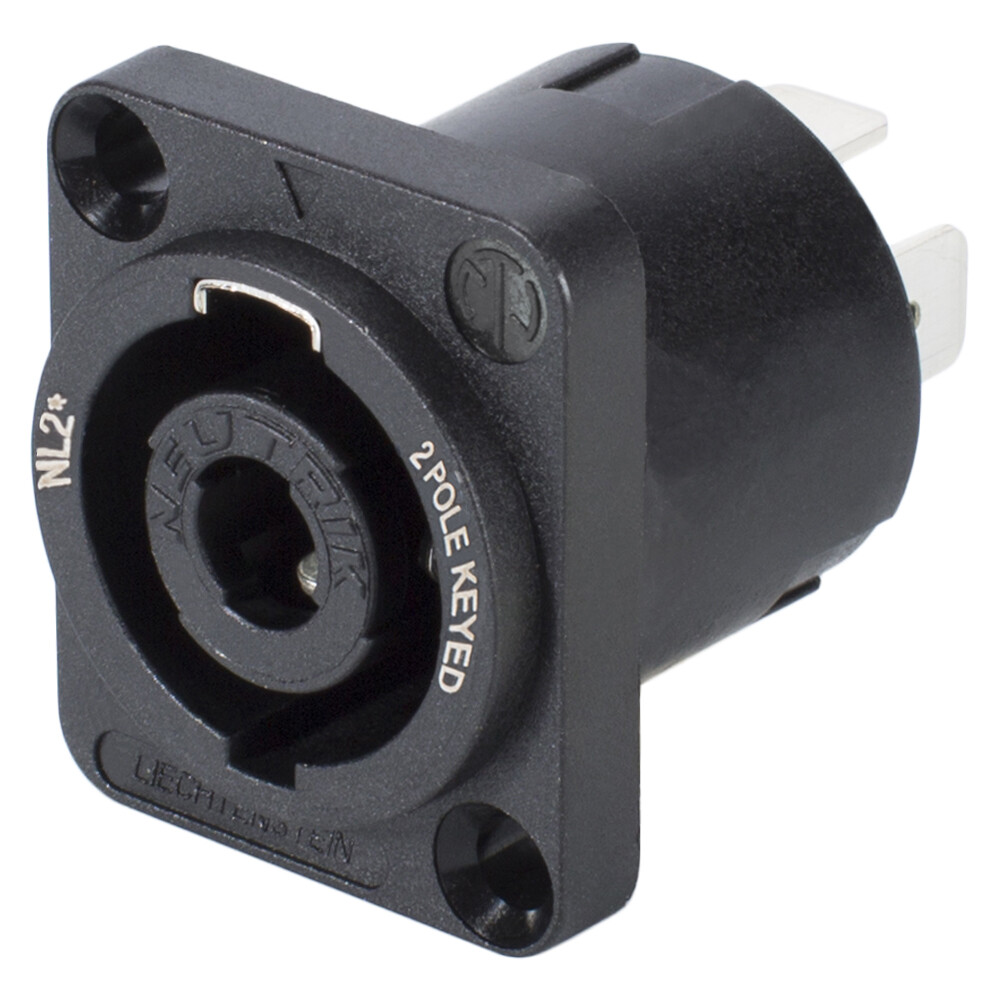 NEUTRIK NL2MPXX Speakon Einbaubuchse 2polig